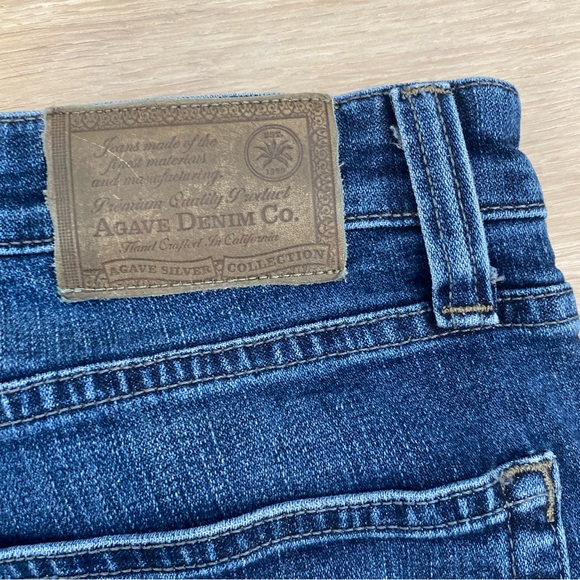 Agave Classic Straight Fit Blue Mens 36x31 Denim USA Made Handcrafted In CA - Picture 3 of 9